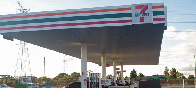 7-Eleven Fuel Malaga Building Solutions